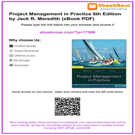 Project Management in Practice [P.D.F] | PDF