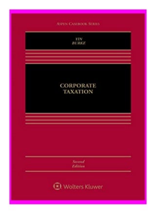 textbook$@@ Corporate Taxation Aspen Casebook Series review *E-books_online*