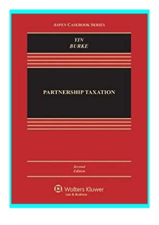 ((download_[p.d.f]))@@ Partnership Taxation, Second Edition Aspen Casebook review 'Full_[Pages]'