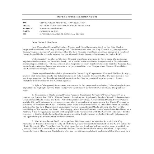 Council President memo to Council PDF