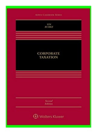populer_ Corporate Taxation Aspen Casebook Series review ([Read]_online)