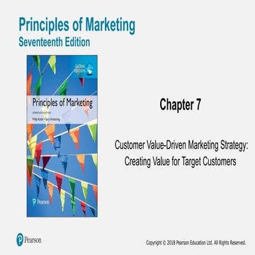 Chapter 7 Customer-Driven Marketing Strategy Creating Value for Target ...