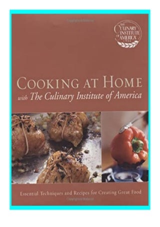 free ebook_ Cooking at Home with The Culinary Institute of America *full_pages*