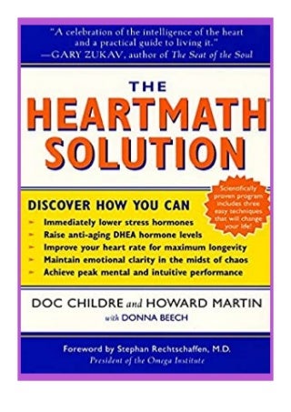 kindle_ The HeartMath Solution The Institute of HeartMath39s Revolutionary Program for. Engaging the Power of the Heart39s Intelligence review '[Full_Books]'