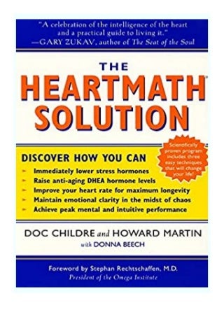 download pdf_ The HeartMath Solution The Institute of HeartMath39s Revolutionary Program for. Engaging the Power of the Heart39s Intelligence review '[Full_Books]'