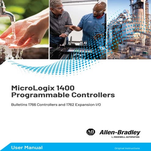 PLC: Manual de usuario de PLC Micrologix1400.pdf