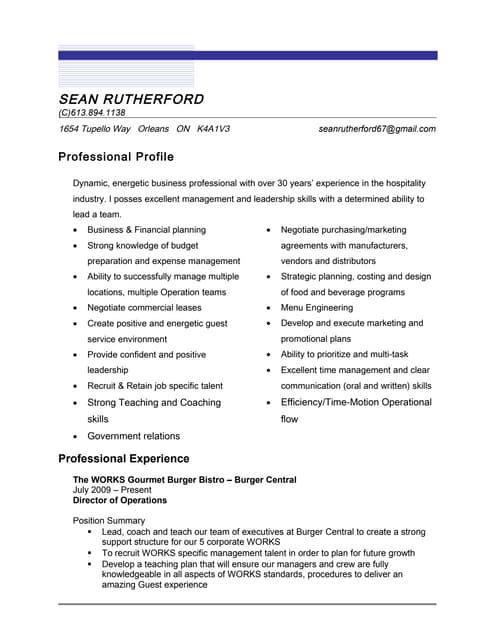 Sean Rutherford presentations