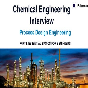 Design basis - PROCESS DESIGN FUNDAMENTALS | PDF