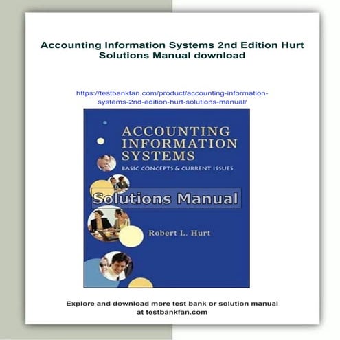 Accounting Information Systems 2nd Edition Hurt Solutions Manual | PDF