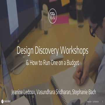 178  - Design Discovery Workshops