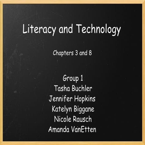 Literacy and Technology