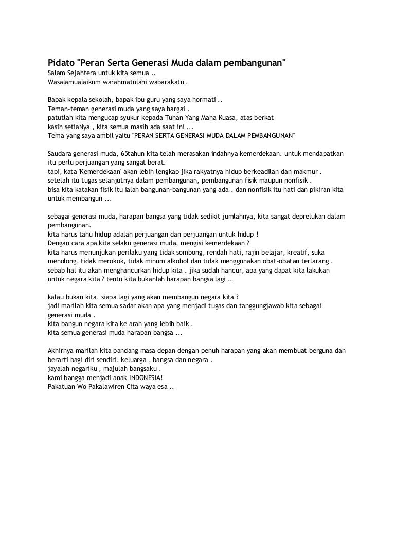 179873538 pidato-pembangunan