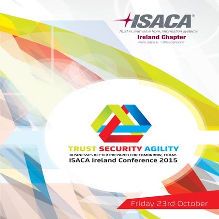 2015 Conference Brochure - Trust Security Agility - Businesses Better Prepare...