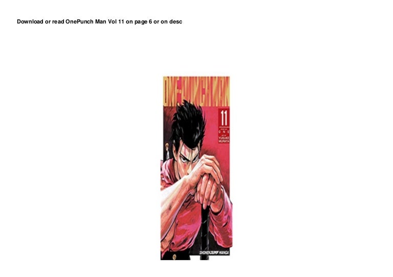 Dl Onepunch Man Vol 11 Pedeef