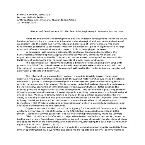 HKombian s3023036 - Anthro Final Paper