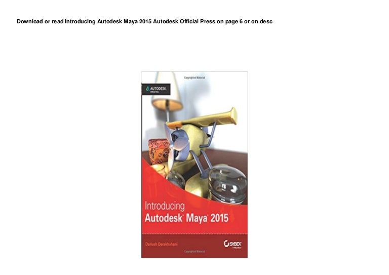 autodesk maya 2015 windows 10