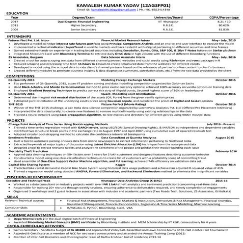Prashant resume | PDF