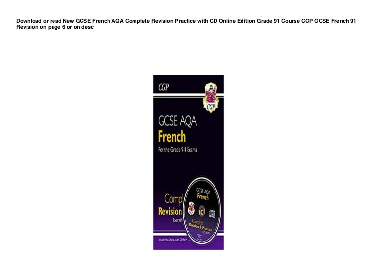 FR33 BUUK New GCSE French AQA Complete Revision Practice with CD Online Edition Grade 91 Course CGP GCSE French 91 Revision pedeef 3 17cff3efe75 211113012340 thumbnail 4