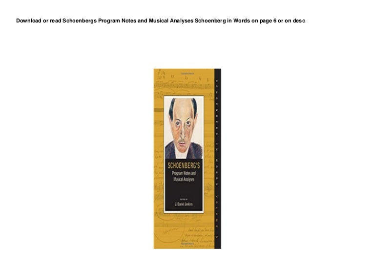 FR33 BUUK Schoenbergs Program Notes and Musical Analyses Schoenberg in Words pedeef 3 17cff45b2ab 211113050522 thumbnail 4