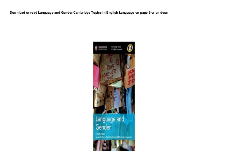 FR33 BUUK Language and Gender Cambridge Topics in English Language pedeef 3 17cff4bd3ca 211113073357 thumbnail 4