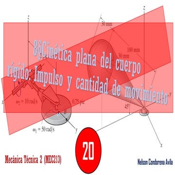 Technical Mechanics 2: Angular Velocity Calculations and Solutions | PDF