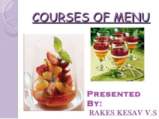 17 Course French Classical Menu By Rakes Kesav V s PPT 17-course-french-classical-menu-by-rakes-kesav-v-s-ppt