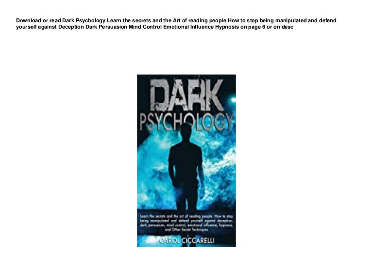 BUUK DL Dark Psychology Learn the secrets and the Art of reading people How to stop being manipulated and defend yourself against Deception Dark Persuasion Mind Control 3 17d25c0d27f 211124040413 thumbnail 4