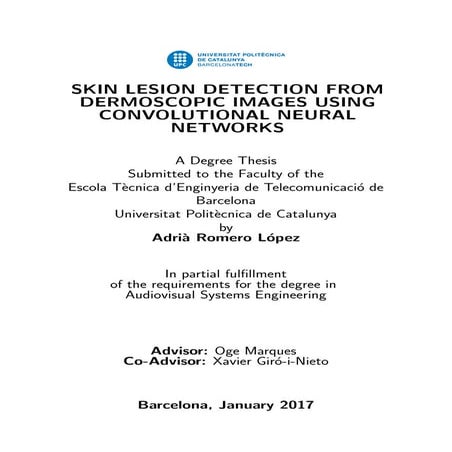 Skin lesion detection from dermoscopic images using Convolutional Neural Netw...