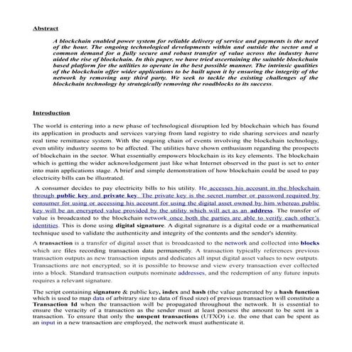 Final paper blockchain 