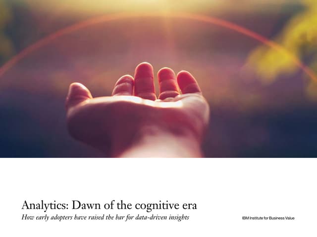 Analytics- Dawn of the Cognitive Era.PDF