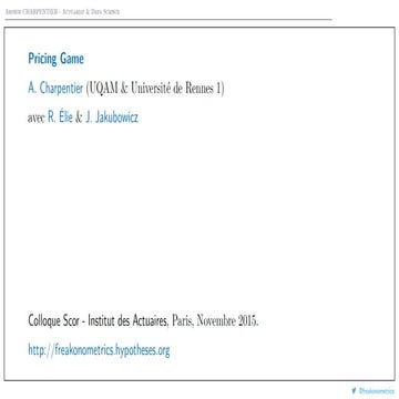 Prez SCOR CHARPENTIER