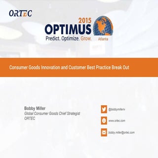 Consumer Goods Innovation and Custo...