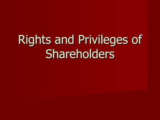 Investment management of equity shares | PPT