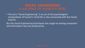 Social Engineering,social engeineering techniques,social engineering protecti...