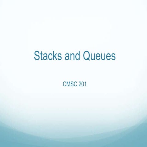 Stacks And Queues and representation .pptx