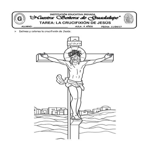 17 tarea la crucificción de jesús | PDF