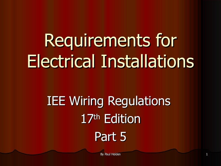 Iee 17th edition wiring regulations free download analyticsnimfa