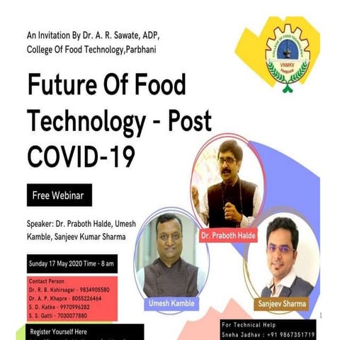 Future Of Food Technology - Post COVID-19