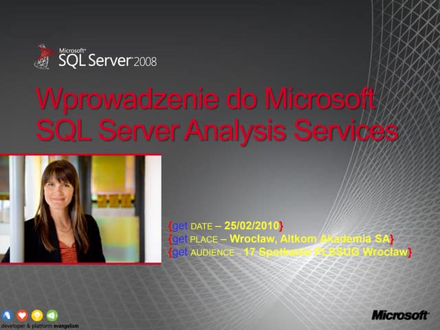 Introduction to SQL Server Analysis services 2008