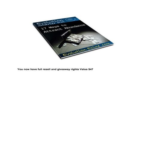 17 ways to attract abundance