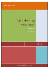 Daily Newsletter - 18-04-2013