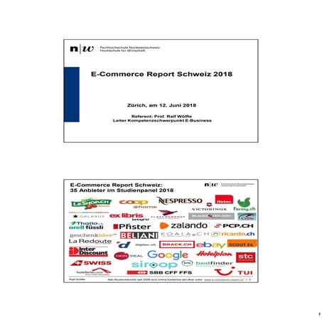 Digital Nudge Day 2018: Ralf Wölfle: E-Commerce Report 2018: Wandel und Trend...