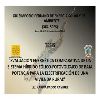 EVALUACIÓN ENERGÉTICA COMPARATIVA D...