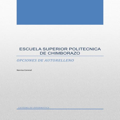 18. opciones de autorreleno