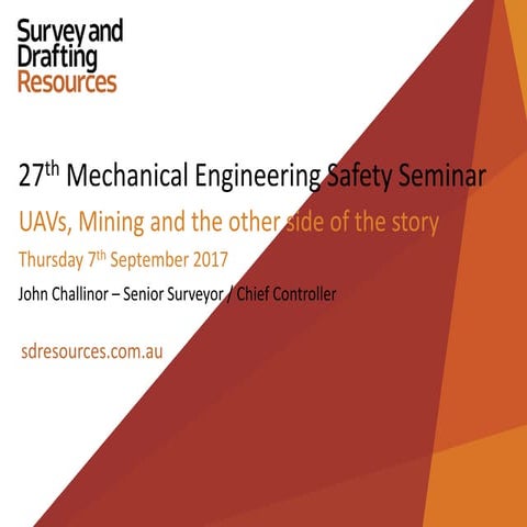 UAVs, mining and the other side of the story - John Challinor