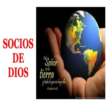 18. Socios de Dios; LA FE DE JESÚS