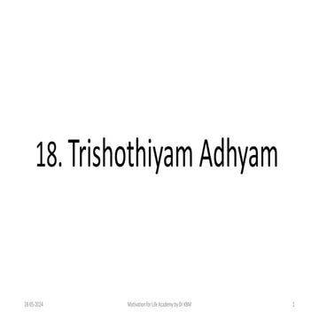 Charaka Samhita Sutra Sthana Chapter 18 Trishothiyaadhyaya