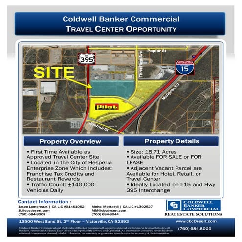 18.71 acres marketing flyer