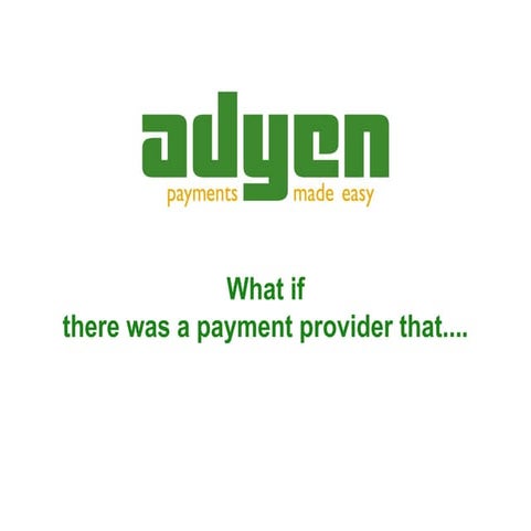 Adyen - NOAH12 San Francisco