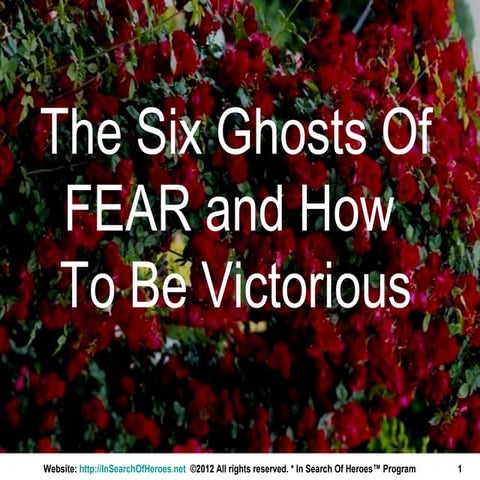 Napoleon Hill in Think and Grow Rich Discusses the Destructive Power of The Fear Of Poverty
